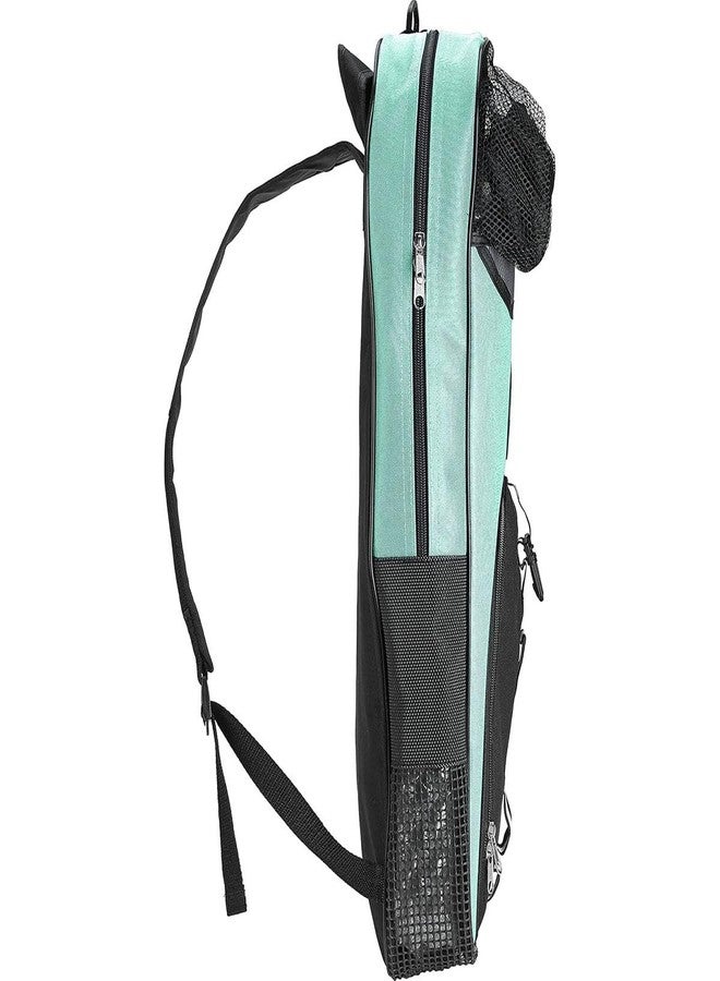 Phantom Aquatics Rapido Deluxe Mask, Fins and Snorkel Bag - Mint - Image 2
